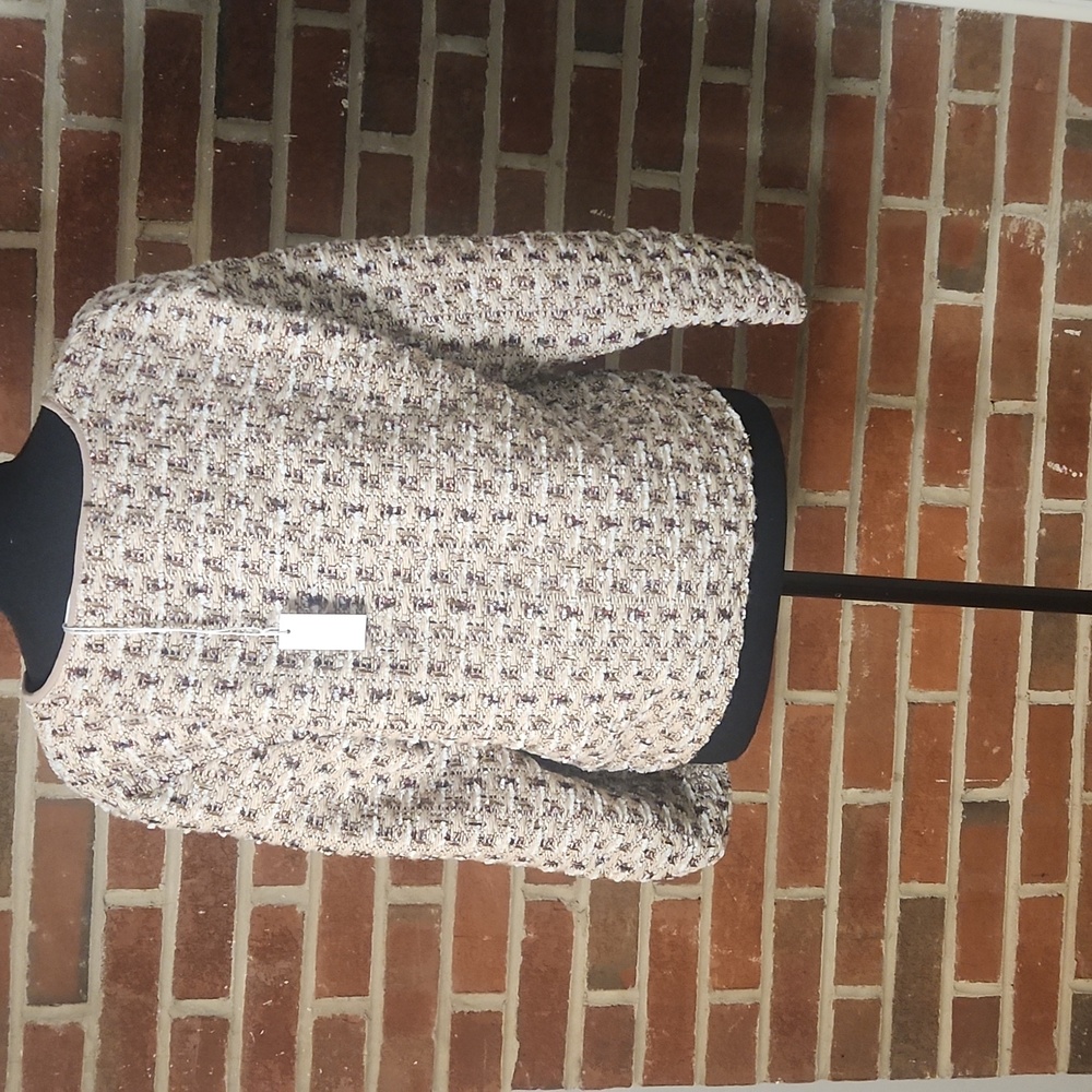NWT Shug! Ralph V-Neck Textured Sweater, size Large - Picture 4 of 10